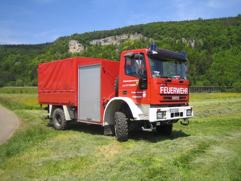 Schlauchwagen SW 2000 der Feuerwehr Fridingen